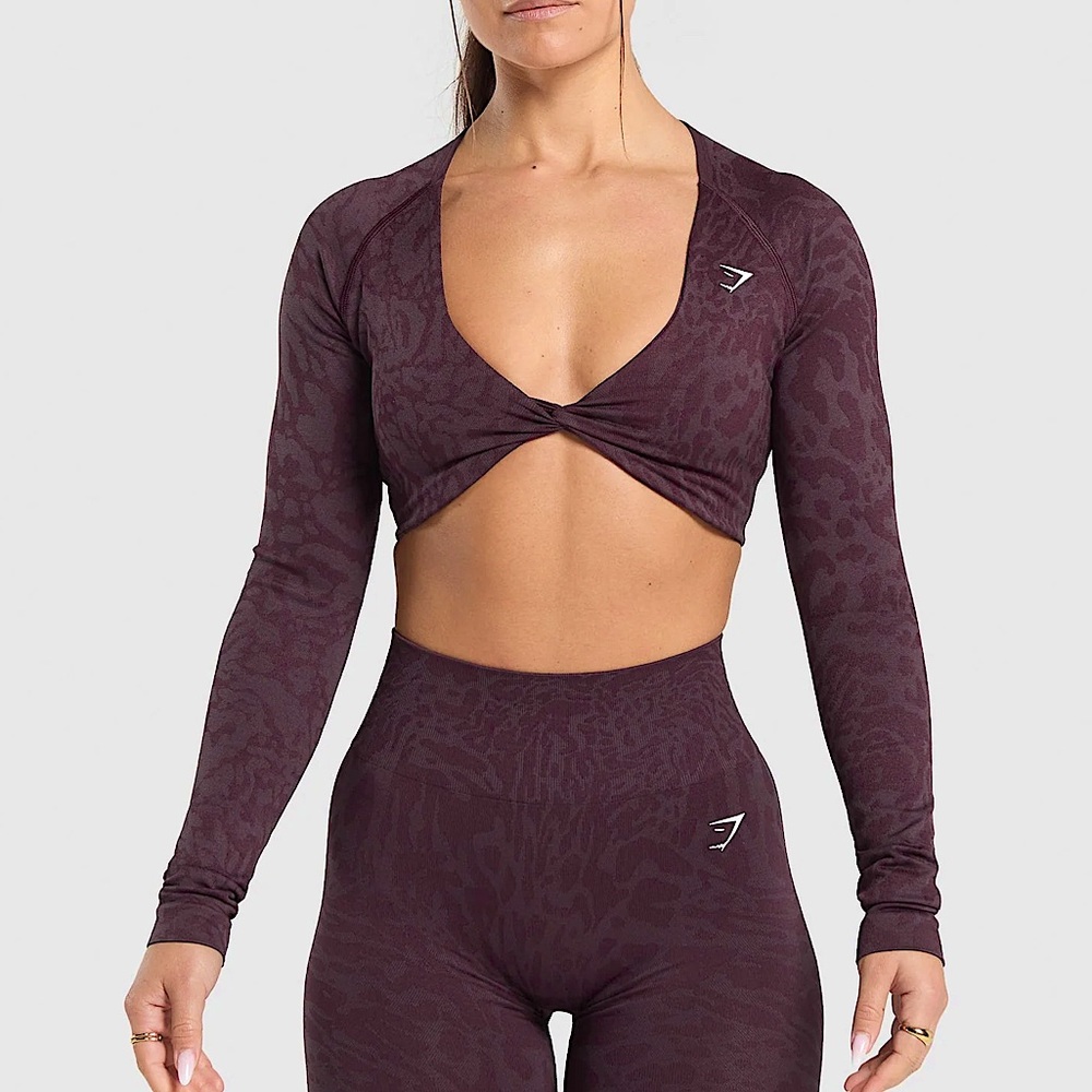 NWOT GYMSHARK ADAPT SAFARI SEAMLESS SET